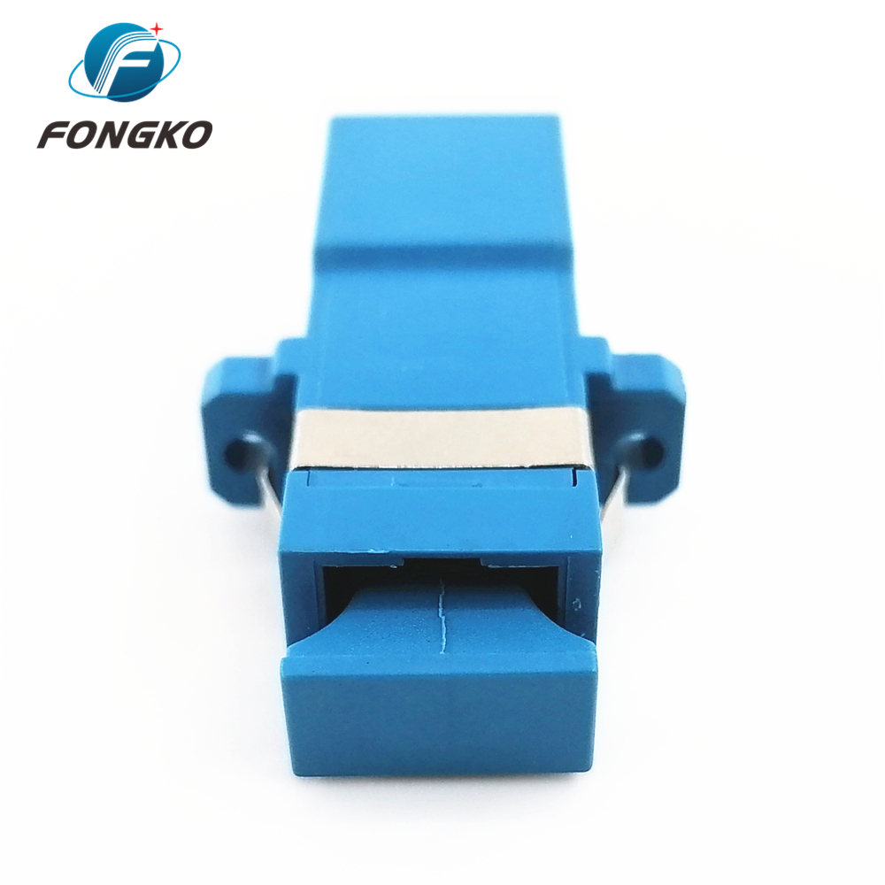 UPC SX SC Fiber Connector Single Mode Fiber Adapter with Inner Inclined Shutter