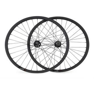 Buy cheap New 29er mtb carbon tubular bike wheel light weight 30*30mm carbon profile mountain bike from wholesalers