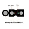 Buy cheap Outdoor 2/4/6/8 Core GJYXCH FTTH Fiber Drop Cable Made in Dongguan and Customizable from wholesalers