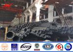 Length 14m 15m Electric Utility Pole Q355 Hot Rolled Steel