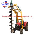 OEM tractor crane for tractor mounted post hole digger machine