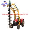 Buy cheap Pole Erecting Auger Hydraulic Power Pole Erection Drilling Machine from wholesalers