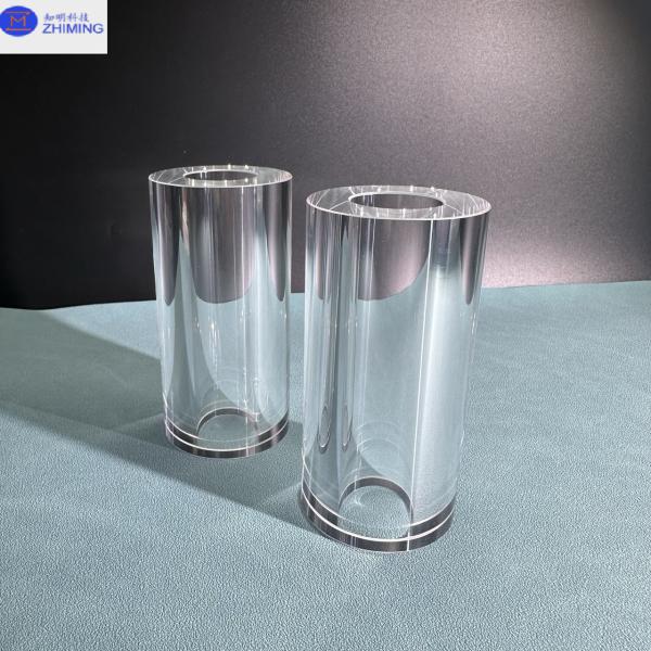 Buy cheap Polished Transparent Sapphire Tube KY Method Customized Size High Hardness High Wear Resistance from wholesalers