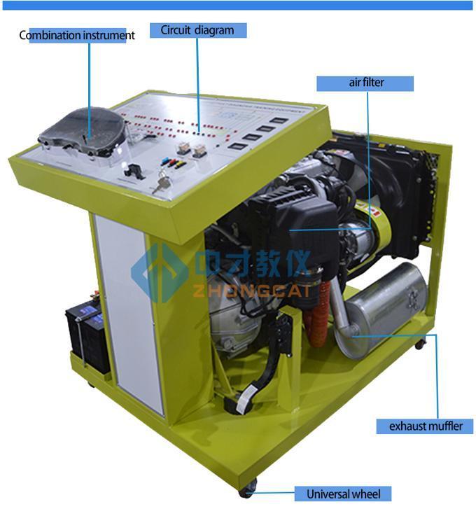 ZhongCai Diesel Engine Automotive Training Bench Education System 3