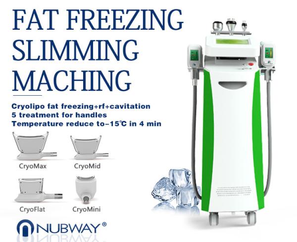 Buy cheap Best Supplier Cryolipolysis+Vacuum+Multipolar RF+Cavitation Body Sculpting Unit from wholesalers