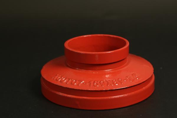 Buy cheap XGQT07-159x89-2.5 Concentric Reducer Fitting Groove Type Corrosion Resistance from wholesalers