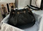 Coco Love Rope Luxury Bucket Bag 32cm Length True Sheepskin Texture