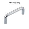 Buy cheap Zinc Alloy Round Bar Industrial Pull Handle U Shaped from wholesalers