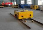Electric Wagon Transporter Battery Powered Rail Flat Trailer For Railways