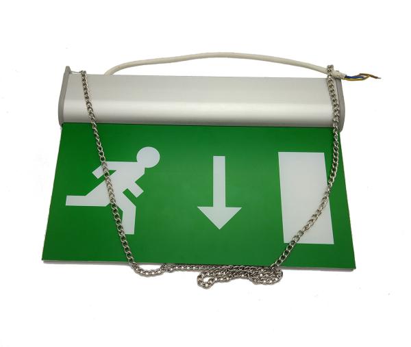 Buy cheap IP20 CE Approval Running Man Emergency Exit Signs 3 Hours Battery Operated from wholesalers