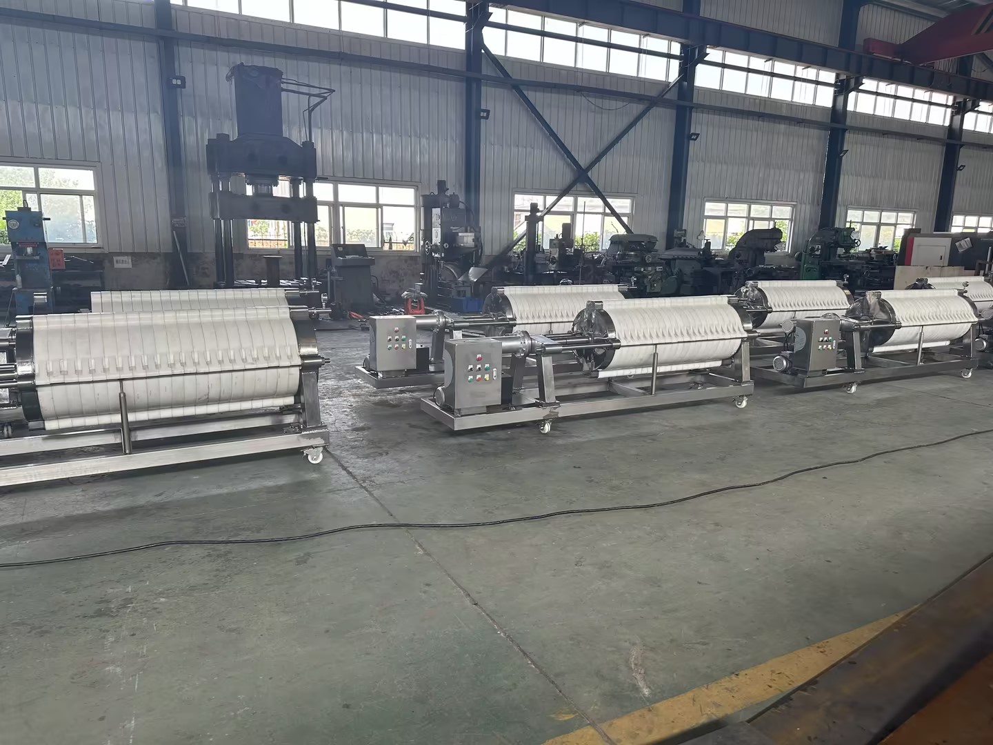 Stainless Steel Cellulose Filter Cotton Filtering Machine for Customized Gelatin Equipment