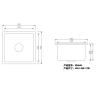 Buy cheap Kitchen White Brown Black Quartz Undermount Sink UV Stable from wholesalers
