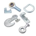 ISO 9001 Metal Forging Parts , Custom Forged Crankshaft 0.02mm
