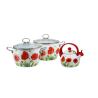 Buy cheap Enamelled cookware set from wholesalers