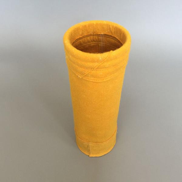 Buy cheap Polyamide P84 Industrial Dust Filter Bag Yellow Color from wholesalers