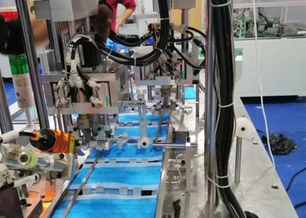 Buy cheap Disposable Medical Dust Mask Making Machine Folded 3 Ply Nonwoven Face Facial from wholesalers