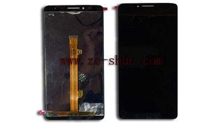 Buy cheap Black Cell Phone LCD Screen Replacement For Huawei Mate 7 Complete from wholesalers