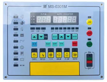 Buy cheap CE Knitting Machine Spare Parts Metal And Plastic Knitting Machine Control Panel from wholesalers