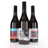 Buy cheap Custom Adhesive Wine Bottle Sticker Label Personalized Black Wine Sticker Labels from wholesalers