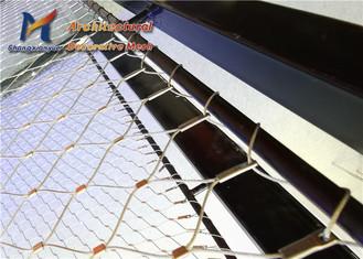 Buy cheap 316 Stair Path Balustrade Stainless Steel Cable Net With Sleeves from wholesalers