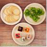 Buy cheap Eco-Friendly Customized Size Grease Oil Water Proof Microwavable Plate Disposable Compostable Sugarcane Bagasse from wholesalers