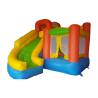 Buy cheap Inflatable Combo Bouncer With Curve Slide Trampoline House Kids Jumping Air Games from wholesalers