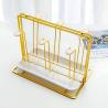 Buy cheap Golden SS W140mm Cup Hanging Stand , 6KG Loading Kitchen Wine Glass Rack from wholesalers