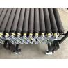 Buy cheap Flexible Rubber Coated Powered Roller Conveyor for transport bags from wholesalers
