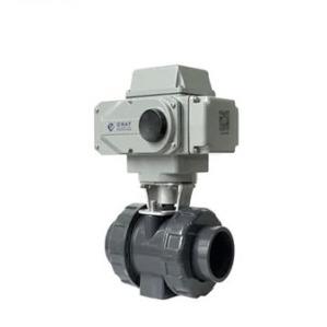 Buy cheap DN50 High Temperature Double Union Ball Valve PVC Corrosion Resistant from wholesalers
