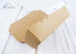 Food Grade Take Out Food Containers , Paper Togo Boxes Custom Colored