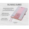 Buy cheap Hardcover Leather Custom Journal Notebook With Pink Waist Band / Pen Loop / 6 Inch Ruler from wholesalers