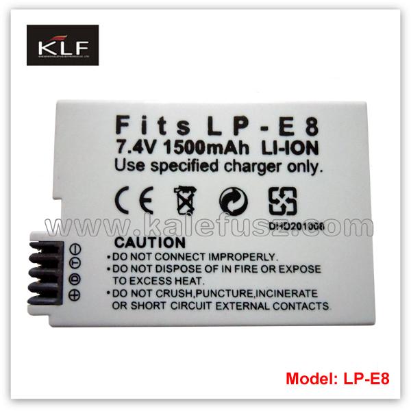 Buy cheap Battery pack LP-E8 for Canon from wholesalers