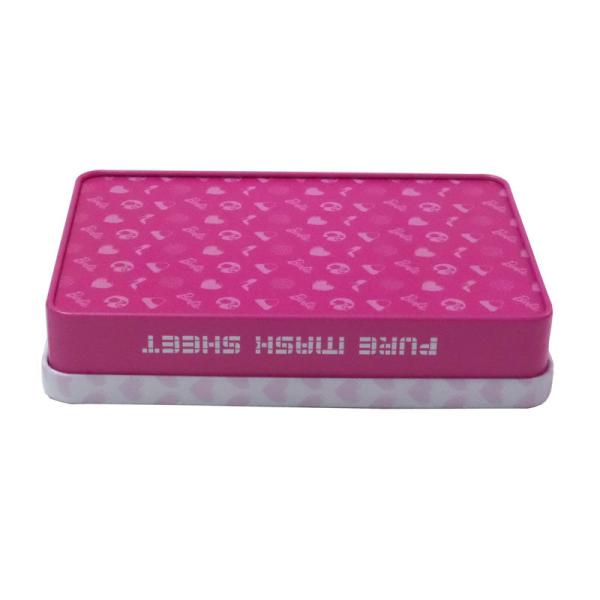 Buy cheap fashion rectangle cosmetic tin from wholesalers