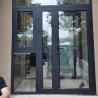 Buy cheap Stainless Steel Screen Netting Custom Design Thermal Break Aluminum Casement Glass Doors from wholesalers