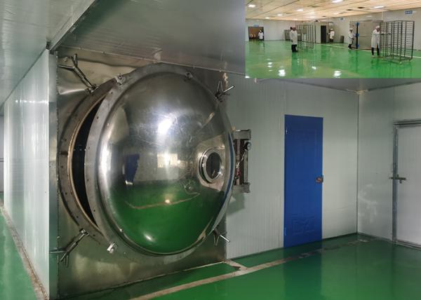 Buy cheap 1000kg/Batch Large Vacuum Freeze Dryer With PLC Remote Control from wholesalers
