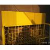 Buy cheap Yellow Color Metal Supermarket Display Racks Floor Standing from wholesalers
