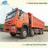 Buy cheap 8x4 SINOTRUK HOWO 50 Tons Heavy Duty Dump Truck With Right Hand Drive Cabin from wholesalers
