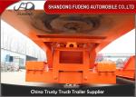 Front Loading Lowboy Detachable Gooseneck Trailer 80 -100 Tons Carry Heavy