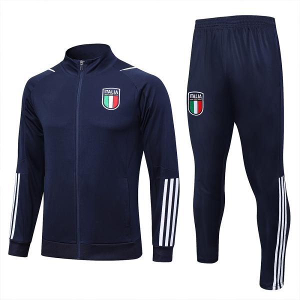 Buy cheap Long Drawstring Mens Football Training Tracksuit Italy Training Kit Set from wholesalers