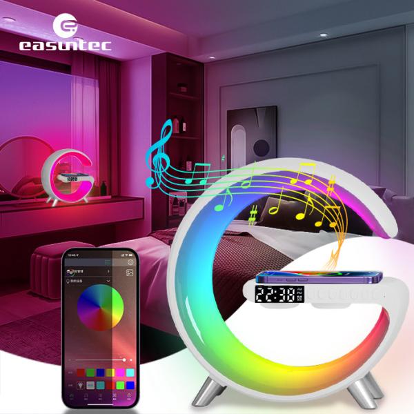 Buy cheap ABS RGB G Smart Light Sound Machine Multifunctional App Music G Speaker Lamp from wholesalers