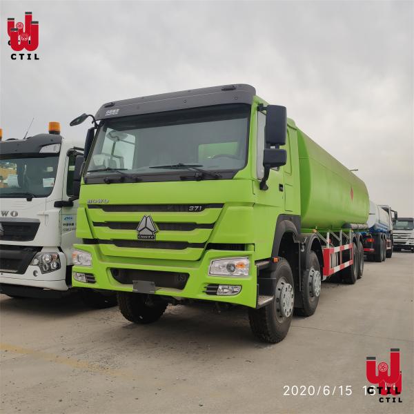 Buy cheap Sinotruk HOWO 8X4 40000 Litre Oil Tanker Truck Left Hand Driving from wholesalers