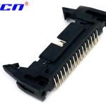 Buy cheap Ejector 2.54 Mm Right Angle Header Male Connector PA9T Plastic ROHS Approved from wholesalers
