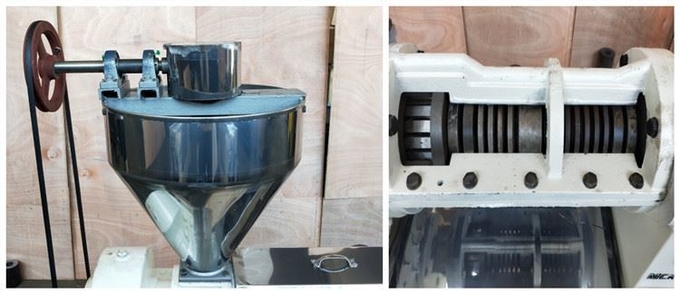 Essential Oil Press Machine , Soybean Oil Refinery Machine Strong Hardness