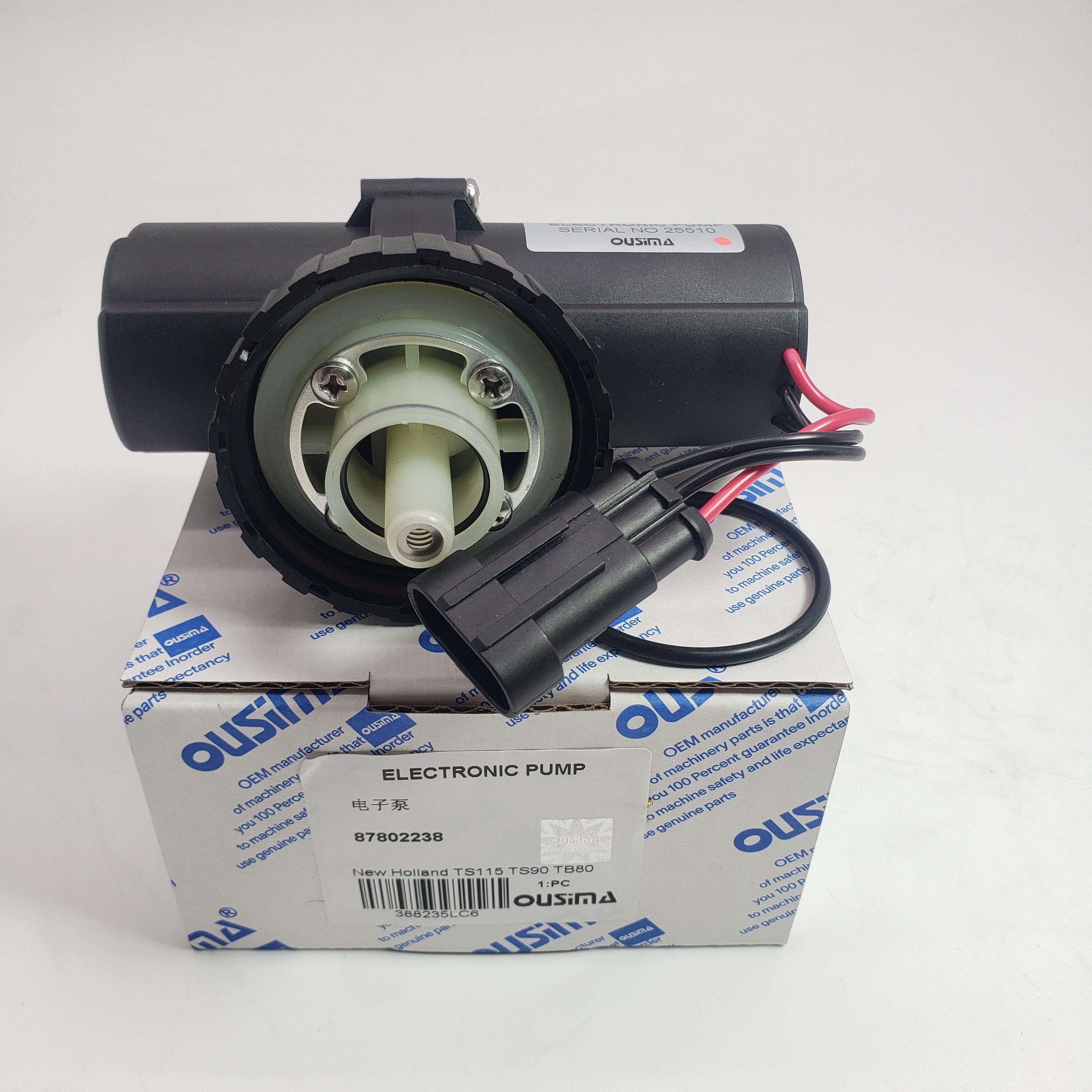Excavator Accessory Electronic pump 87802238 for New Holland TS115 TS90 TB80