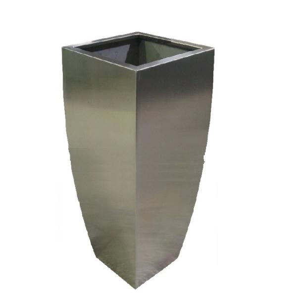 Buy cheap Street decoration steel luxury flower container garden planter from wholesalers