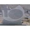 Buy cheap Grey Granite Memorial Headstones Above 90 Degree Polished Surface from wholesalers