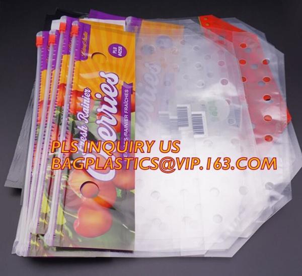 Buy cheap fresh cherries packaging bags with carrier handle, Pack Grape/cherry/Fresh Fruit packaging/Vegetable food Packaging Bag from wholesalers