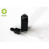 Buy cheap Matte Black Empty Essential Oil Bottles , Square Shape 10ml Glass Dropper Bottles from wholesalers