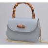 Buy cheap European and American fashion female summer new bamboo bag embossed PU chain shoulder diagonal package from wholesalers
