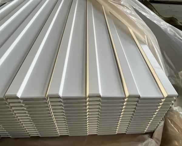 Buy cheap Trapezoidal Corrugated Sheet Beckers HDP 30 years Warranty Pre-Painted Aluzinc Metal Tiles and Roof Panels from wholesalers